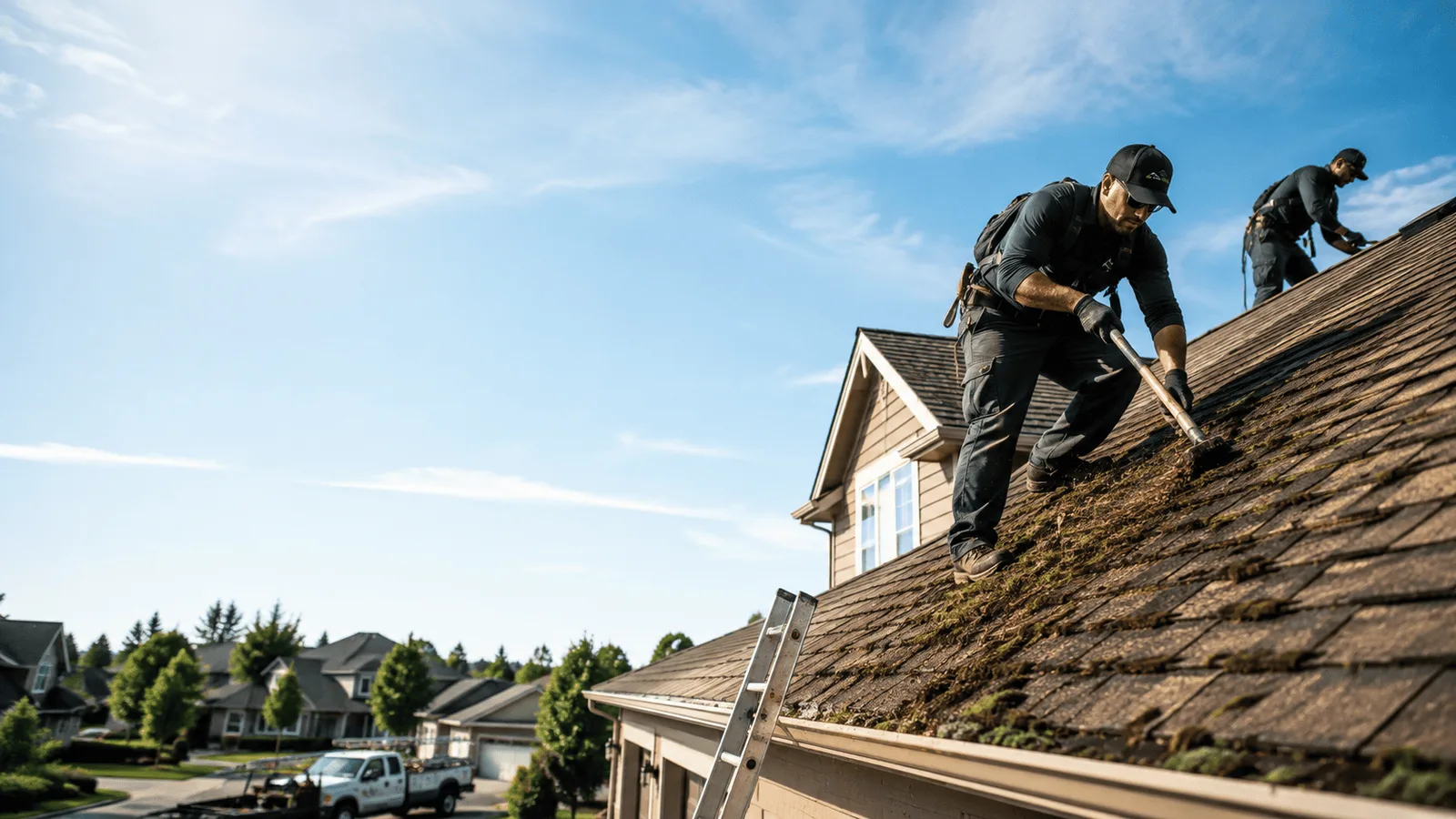 Roof Moss Removal in Mount Morris, PA near me